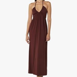 Women's Kapri Gathered Halter Dress
